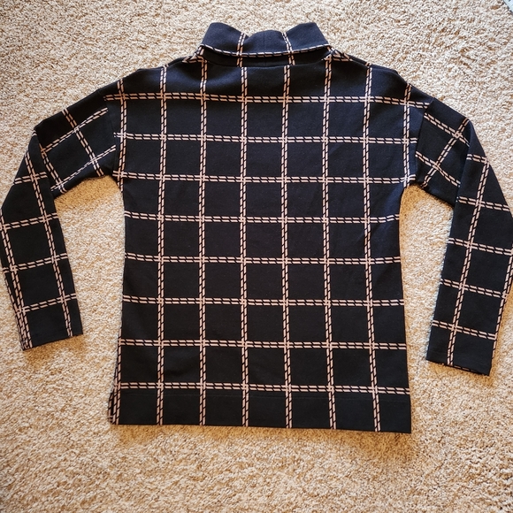 NWOT Gerry Weber Causals Knit Turtleneck Sweater Size 6 Colors Black Tan - Picture 8 of 11